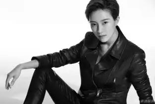 组图炮哥焦俊艳黑白写真曝光朋克风野性霸气