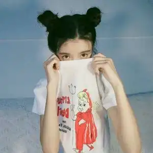 清新可爱调皮女生头像