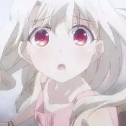 女生卡通长直发头像