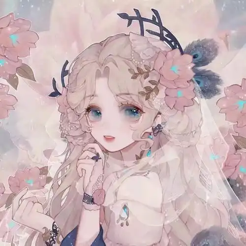 超清超萌小女孩头像动漫