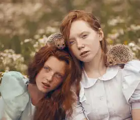 百兽环绕的林中仙女katerinaplotnikova梦幻摄影作品赏,一起走进云雾缭绕的神话仙境