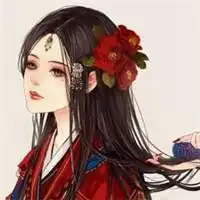 网络图片女生头像图片红