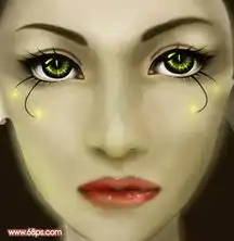 photoshop鼠绘一位忧郁美丽的少女头像