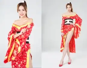 高清第一长腿超模董蕾古装秀美腿艳压众女星