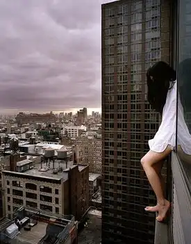 摄影师头像女性的俯瞰