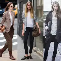 时尚就是一个轮回的圆,在现在这么多萌妹子和娇女王的世界中,你为何不穿一身偏男性化得中性衣服来衬托你的英姿飒爽呢