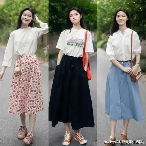 半身裙不会搭配教你4种搭配思路,穿出优雅与女人味