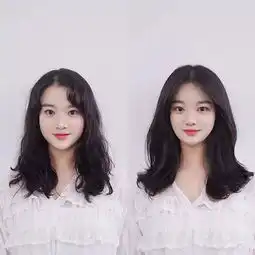 无水印女生头像剪短发