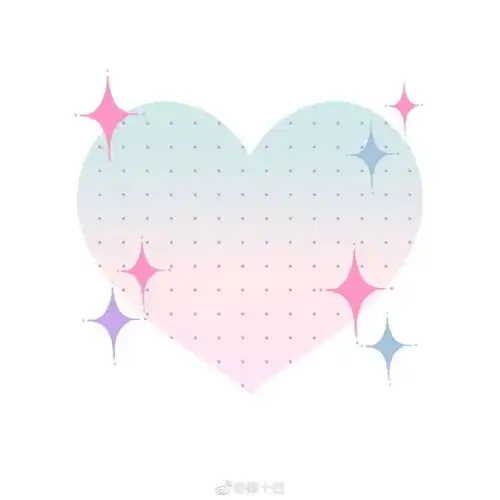 甜美少女心插画女生头像