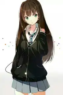 求戴耳机的二次元女生图片,要好看的ω