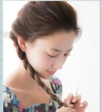 学生长发发型女生扎发步骤简单学生发型扎法图解发型师姐