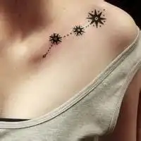 男头像带文身的背景微信头像图片大全