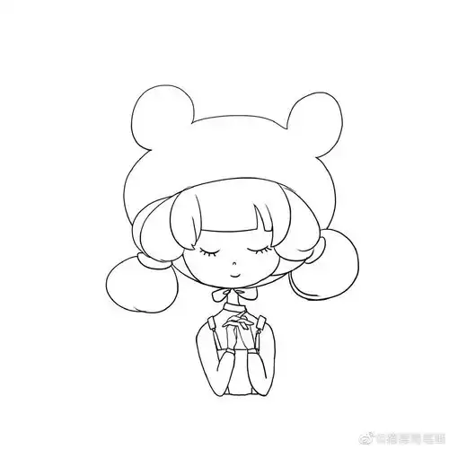 美术分享这些可爱又清新的简笔画,学起来附步骤教程