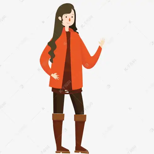 卡通穿着靴子的美女免扣图素材图片免费下载千库网
