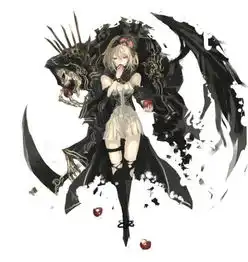 黑化少女恶魔头像学者