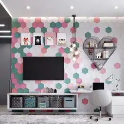 各种各样的儿童房设计,充满创意,激发孩子学习能力