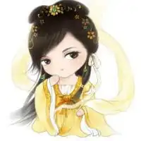 q版暖色系女生头像微信头像图片大全