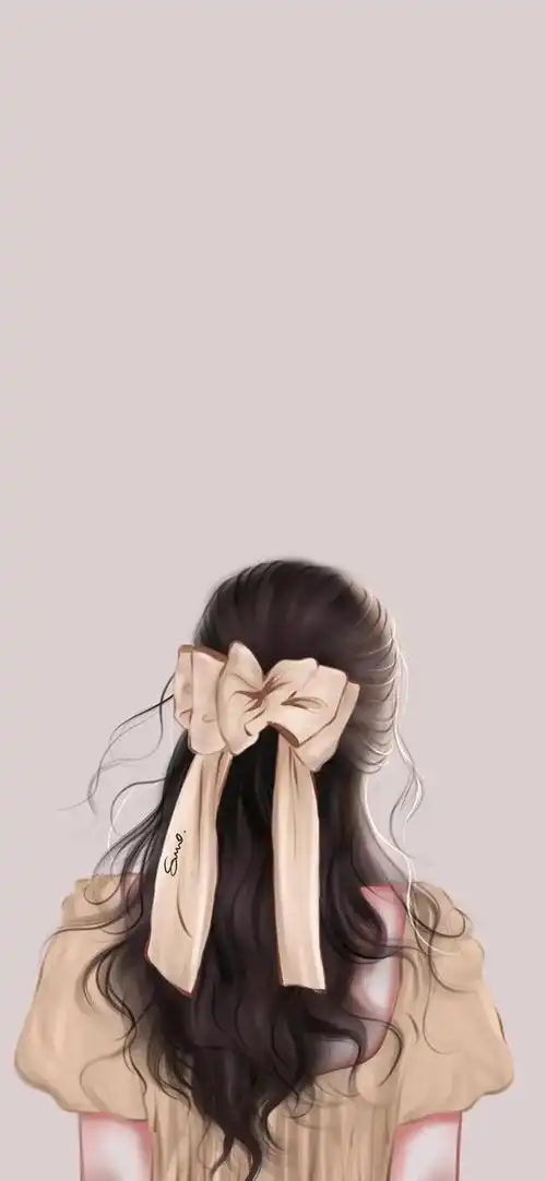美女背影壁纸