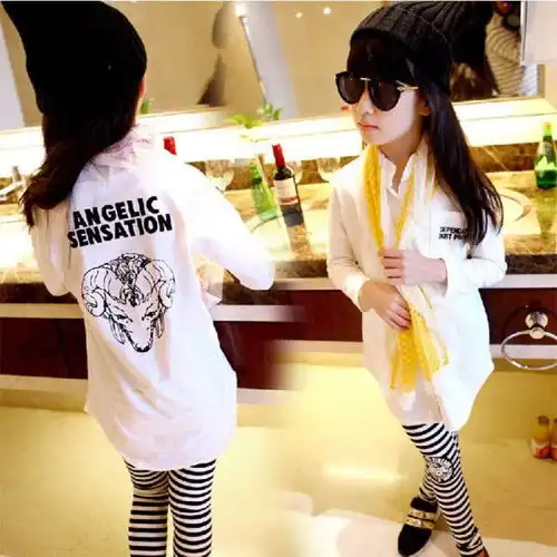 下方的衣服适合12岁女孩子穿吗