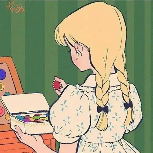 722020最火可爱呆萌霸气高冷仙女生闺蜜简约干净气质最潮简单动漫二次元情侣头像