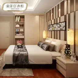 2019流行风格卧室家具套装图片欣赏