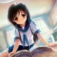 可爱卡通女生头像微信水