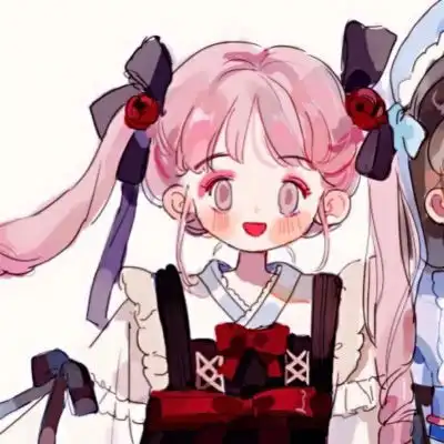 小女孩卡通头像超萌高清小女孩卡通微信头像