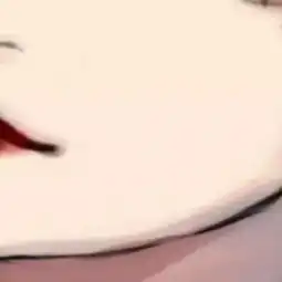 动漫女头高冷红唇霸气冷酷超拽高冷半脸动漫女生头像