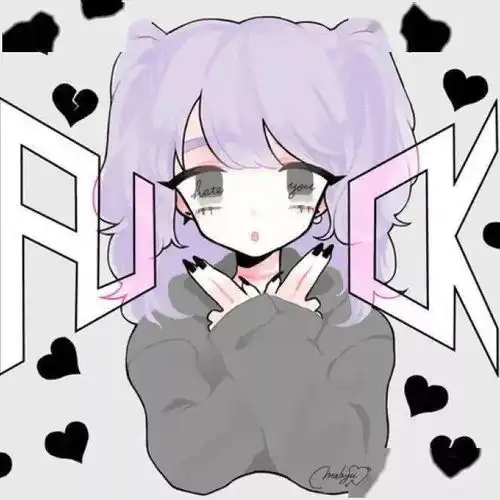 紫色系头像活着才是硬道理