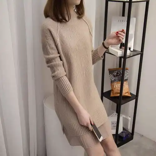 气质减龄的针织连衣裙,甜美有女人味,减龄又显瘦