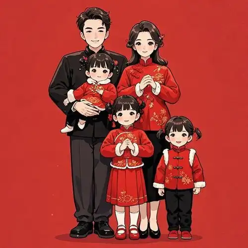 2025新年全家福头像