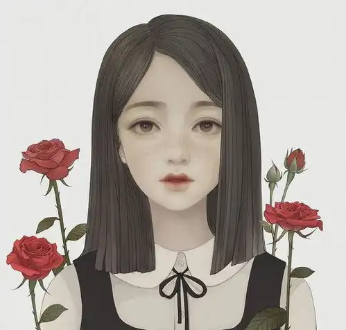 超丧女生头像抑郁症真人