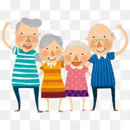 免费下载卡通奶奶图片大全千库网png
