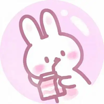 高清卡通兔子头像