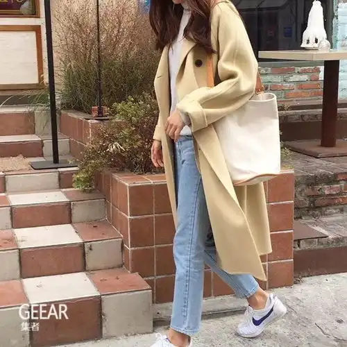 g潮这位韩国女生教你用牛仔裤穿出舒适的小清新风格