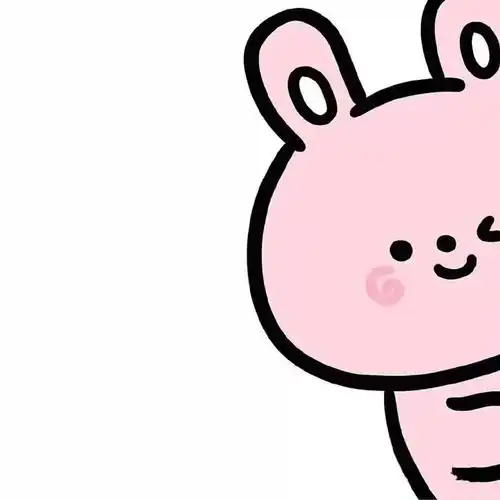 女生头像卡通动物可爱呆萌朋友圈