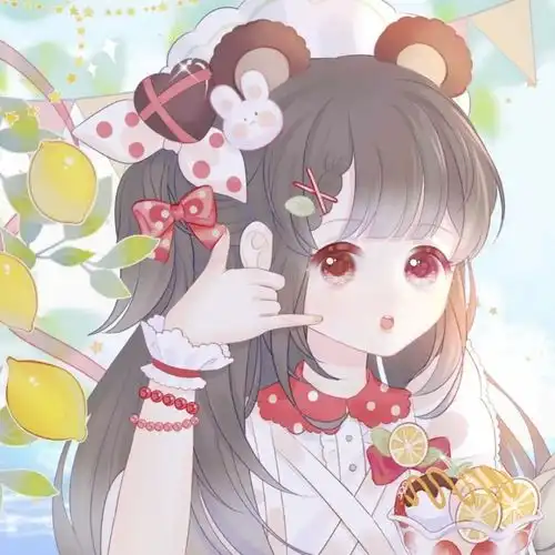 微信头像一组绝美可爱动漫闺蜜姐妹头像太好看了