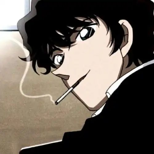 颓废男生动漫头像
