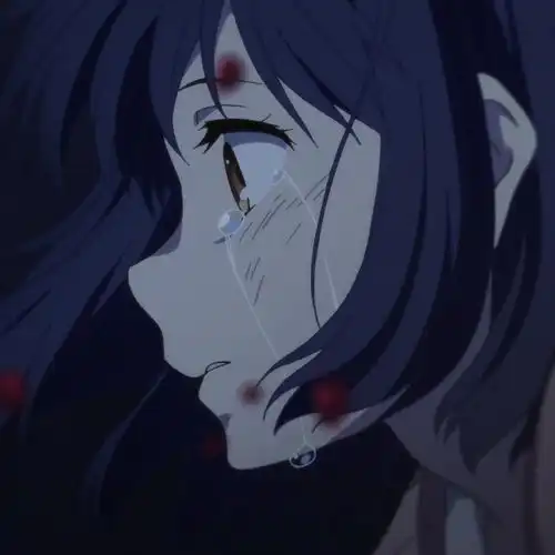 二次元头像女高冷霸气黑