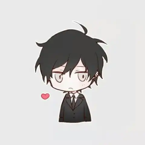 480x480快手呆萌头像情侣动漫可爱快手头像尺寸480图片