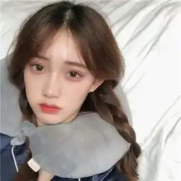 长发气质美女头像长发飘