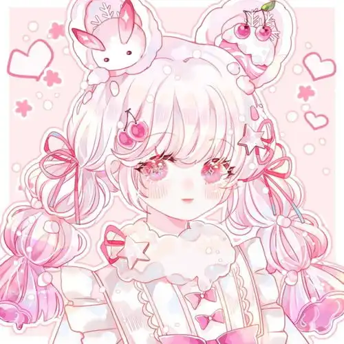 女生二次元系列头像可爱系