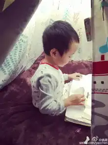 姚晨晒儿子帐篷照小土豆安静读书侧脸萌