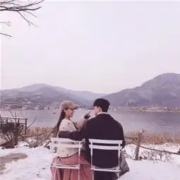 2018情侣头像一男一女超拽小清新头像时间会证明你是对的人
