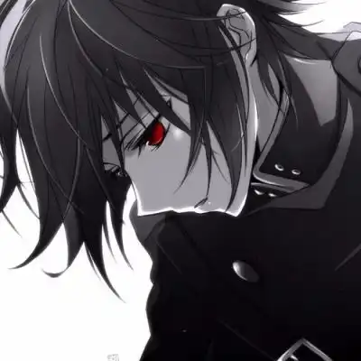 二次元黑暗头像女图文刘