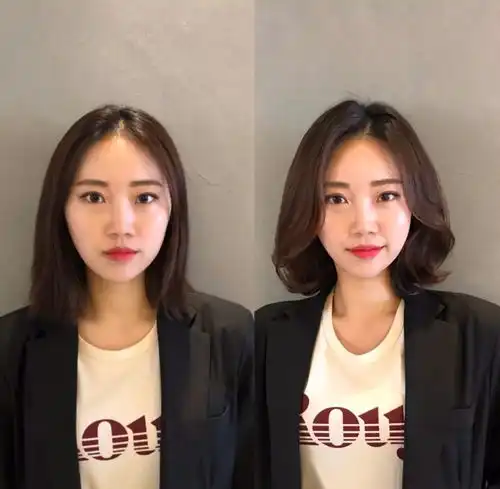 这些脸型的女生,不适合留黑长直发型,烫发会更好看