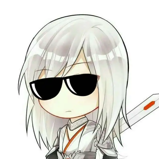 社会我李哥王者荣耀李白带墨镜动漫头像