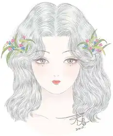 90后插画师笔下的民国美女,个个风情万种,美到窒息