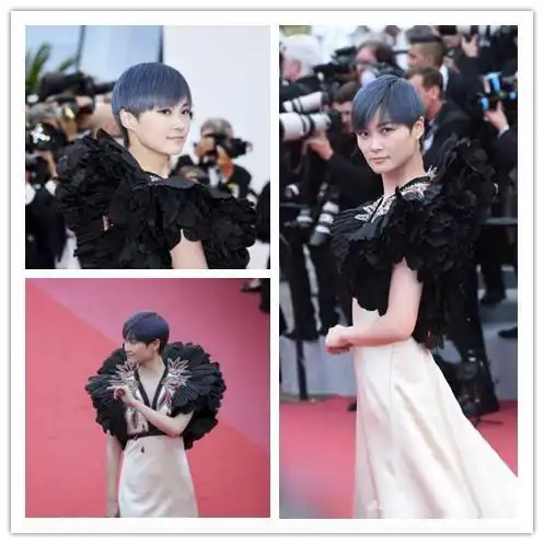 霸气的范冰冰走戛纳红毯被另一个更霸气的中国女星抢了风头