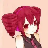 卡通女生头像红色可爱微信头像图片大全